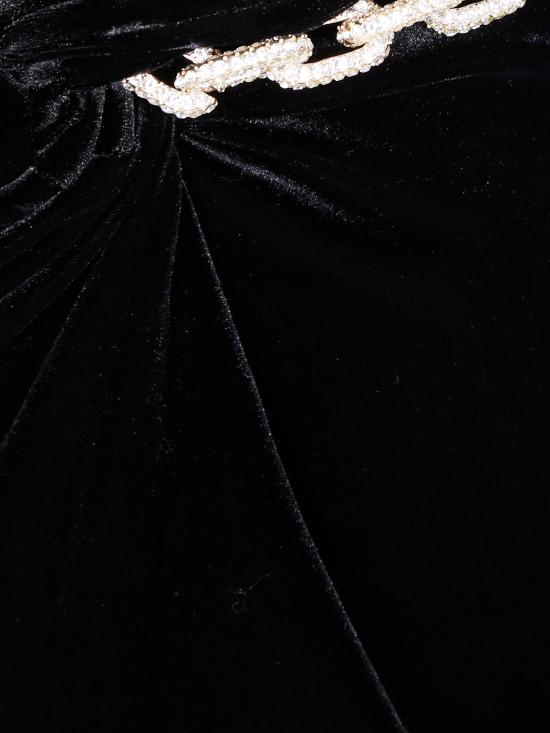 25FW 셀프 포트레이트 숏 원피스 AW25128S BLACK - SELF PORTRAIT