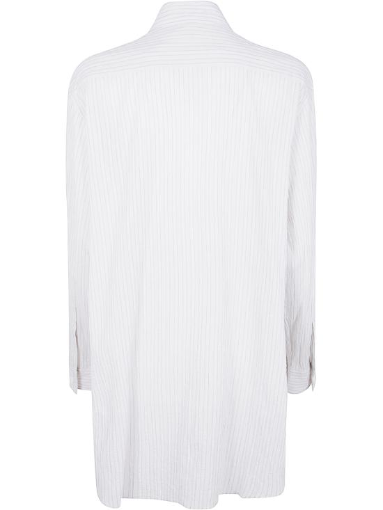 25FW 와이즈 요지 야마모토 블라우스 YMB06026 1 WHITE - Y’S YOHJI YAMAMOTO