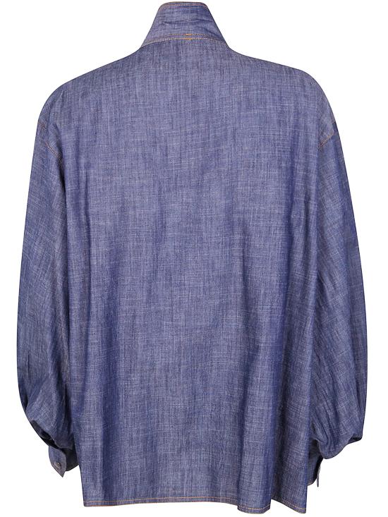 25FW 아비우 블라우스 1C3610TPK991 U BLUE - AVIU