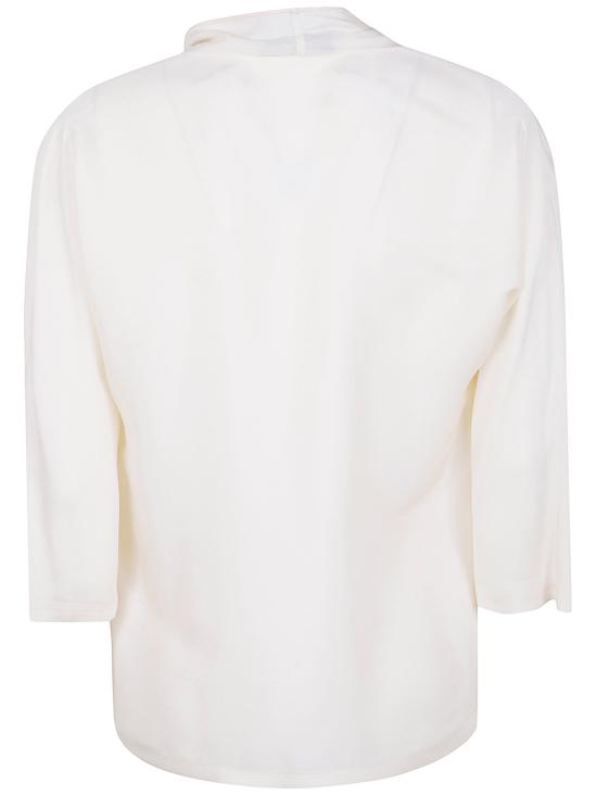 25FW 파비아나 필리피 블라우스 TPD225F843L703 0145 WHITE - FABIANA FILIPPI