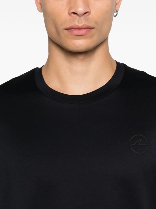 25FW 폴앤샤크 반팔 티셔츠 15311638 050 BLACK - PAUL & SHARK