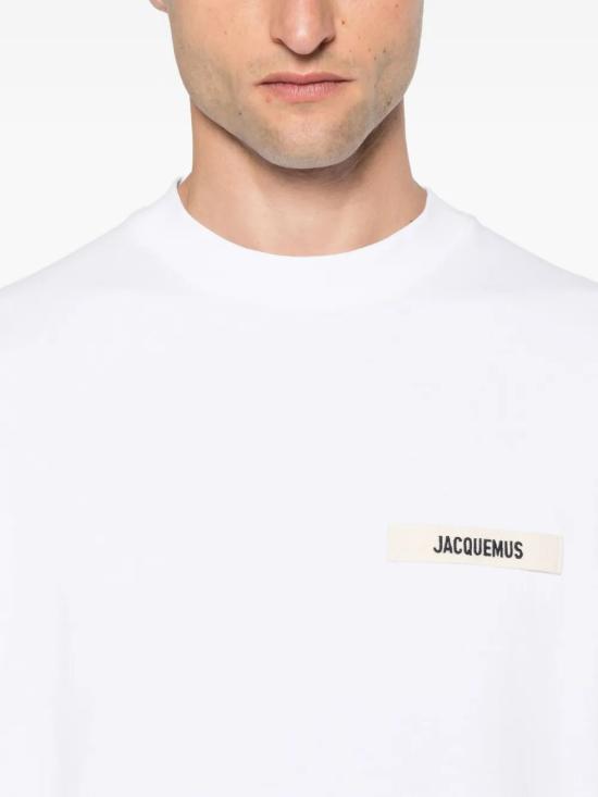 26SS 자크뮈스 긴팔 티셔츠 TSM00570AJ00226 100 WHITE - JACQUEMUS