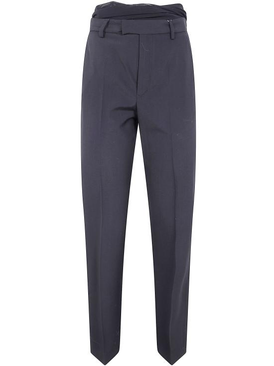 25FW MM6 메종마르지엘라 스트레이트 팬츠 S62KB0248M35436 899 BLACK