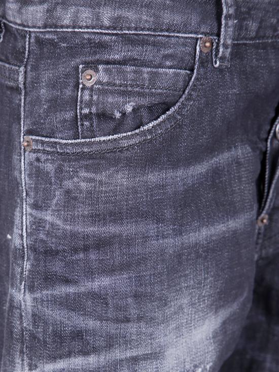 25FW 디스퀘어드2 스트레이트 팬츠 S75LB1056S30357 900 BLACK - DSQUARED2