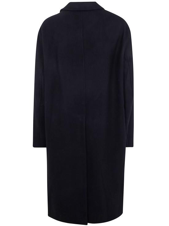 25FW 릭 오웬스 코트 RR02E1913WSF 09 BLACK - RICK OWENS