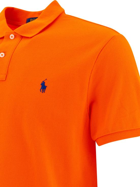 25SS 폴로 랄프로렌 폴로 티셔츠 710782592024SAILINGORANGEC7318 - POLO RALPH LAUREN
