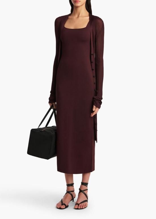 25FW 케이트 롱 원피스 9808429599 GRANATE - KHAITE