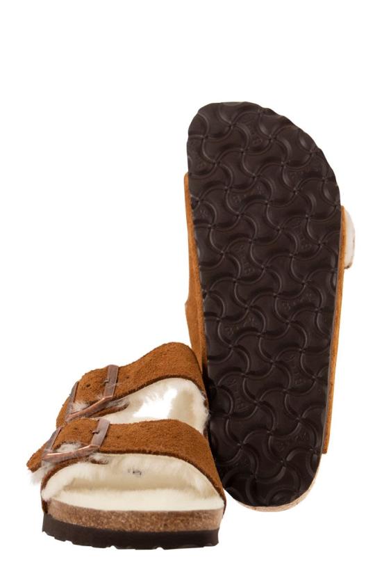 25FW 버켄스탁 샌들 1001135MINK LEATHER BROWN - BIRKENSTOCK