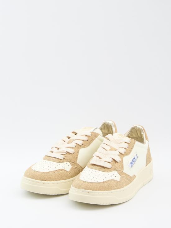 25FW 오트리 메달리스트 로우 스니커즈 AULWTA03 MARRONE CHIARO - AUTRY