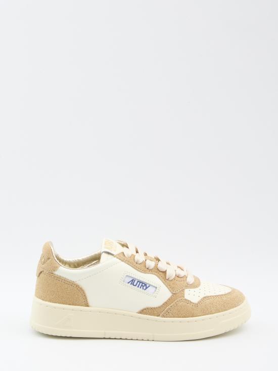 25FW 오트리 메달리스트 로우 스니커즈 AULWTA03 MARRONE CHIARO