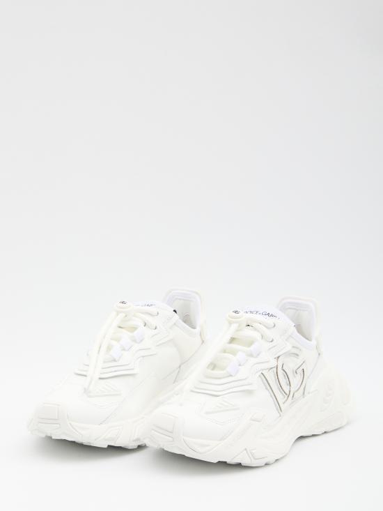 25FW 돌체앤가바나 뮬/슬리퍼 CK2355AG3638B930 White - DOLCE & GABBANA