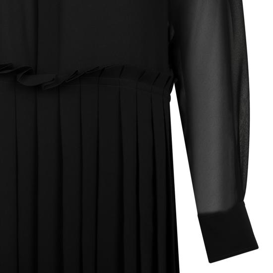 25SS 아미 미디 원피스 FDR262PL0027 001 BLACK - AMI