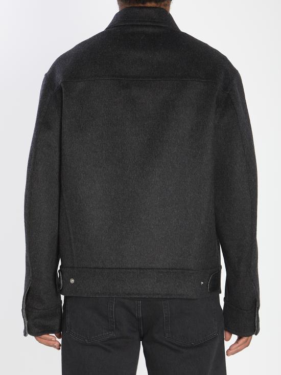 25FW 아미 울 트러커 재킷 UJK847WO0009 021 GREY - AMI