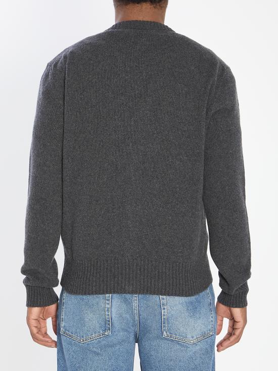 25FW 아미 가디건 HKC363005 020 GREY - AMI