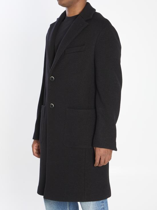 25FW 바레나 코트 CSU52300458 590 BLACK - BARENA