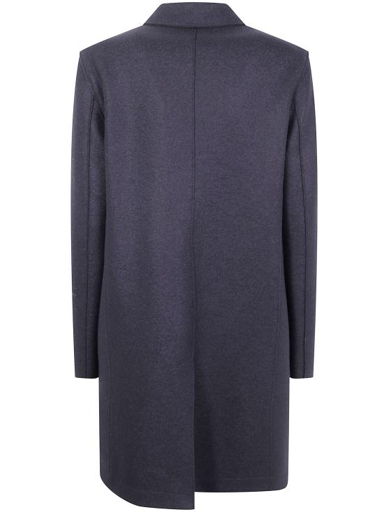 25FW 해리스와프런던 코트 AE1220MLK 199 BLACK - HARRIS WHARF LONDON