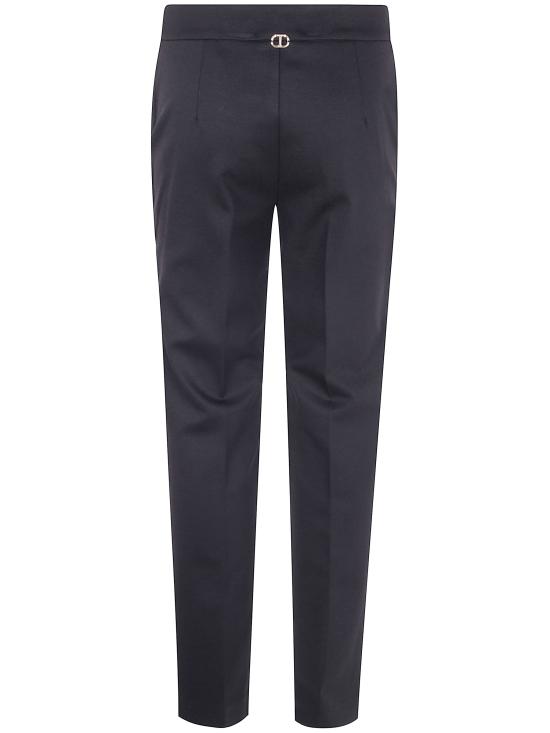 25FW 트윈셋 스트레이트 팬츠 252TP2605 00006 BLACK - TWINSET