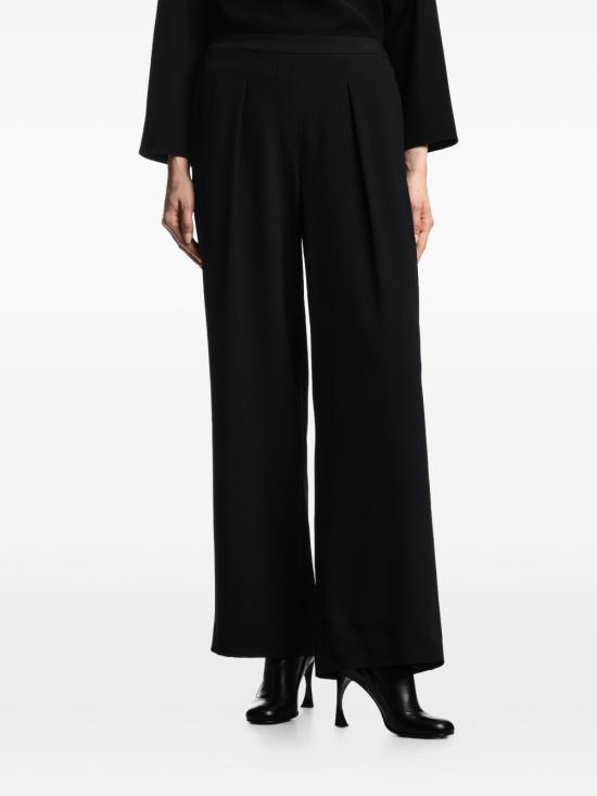 25FW 엠포리오 아르마니 스트레이트 팬츠 EW001964AF15990 UC001 BLACK - EMPORIO ARMANI