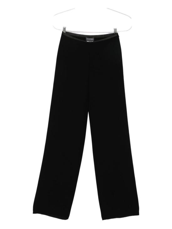 25FW 엠포리오 아르마니 스트레이트 팬츠 EW001145AF17481 UC001 BLACK