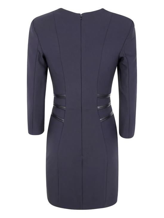 25FW 엘리자베타프랜치 숏 원피스 AB82356E2 110 BLACK - ELISABETTA FRANCHI