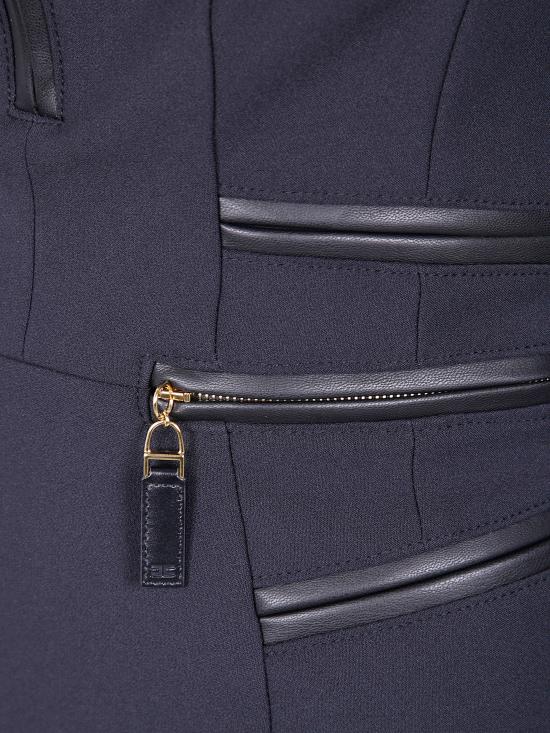 25FW 엘리자베타프랜치 숏 원피스 AB82356E2 110 BLACK - ELISABETTA FRANCHI