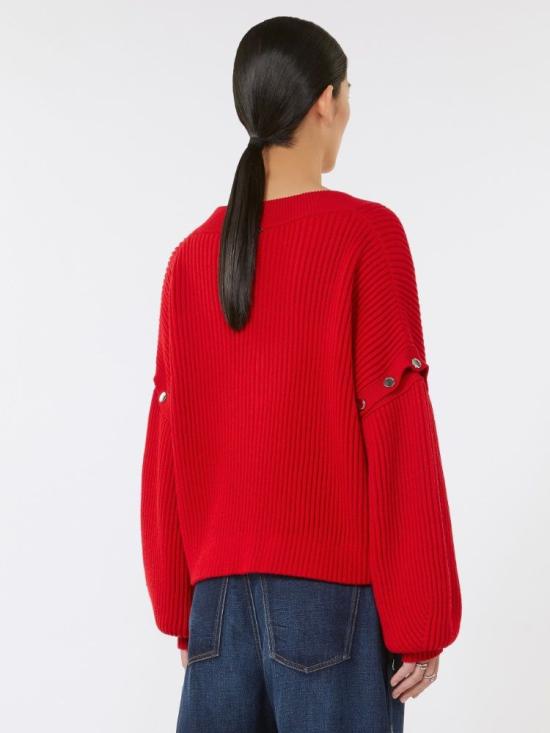 25FW 막스마라 스포츠막스 스웨터 2522366192600005 RED - MAX MARA SPORTMAX FASHION