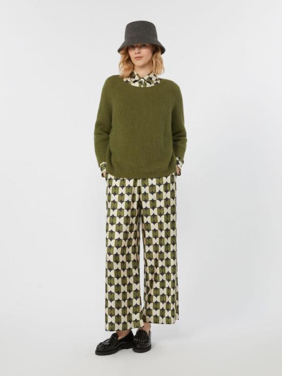 25FW 위켄드막스마라 스웨터 2525366102600003 GREEN - WEEKEND MAX MARA