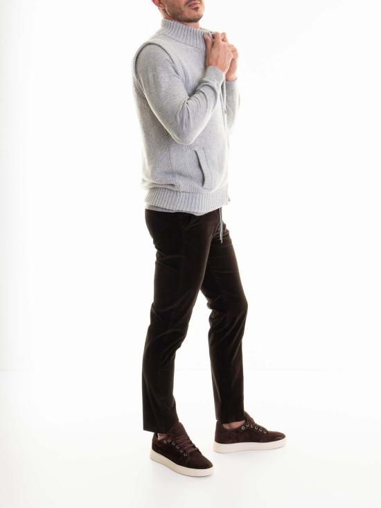  꼬르넬리아니 니트 베스트 94M5769425173016 Grey - CORNELIANI