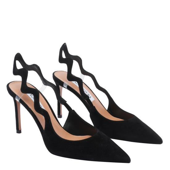 25FW 아쿠아주라 힐/펌프스 ARTMIDL1 SPV000 Black - AQUAZZURA