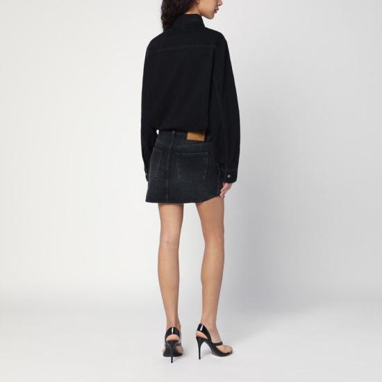 25SS 하이쿠레 숏 원피스 HEW10034DF175DE L0732 BLACK - HAIKURE