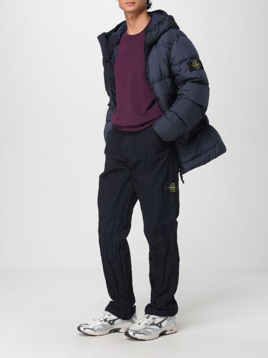 25FW 스톤 아일랜드 숏패딩 4100011S0A23 V0020 Blue - STONE ISLAND