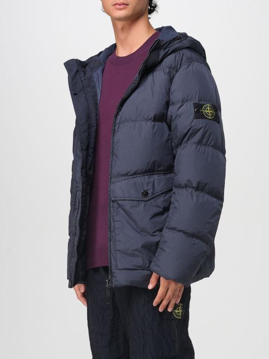 25FW 스톤 아일랜드 숏패딩 4100011S0A23 V0020 Blue - STONE ISLAND