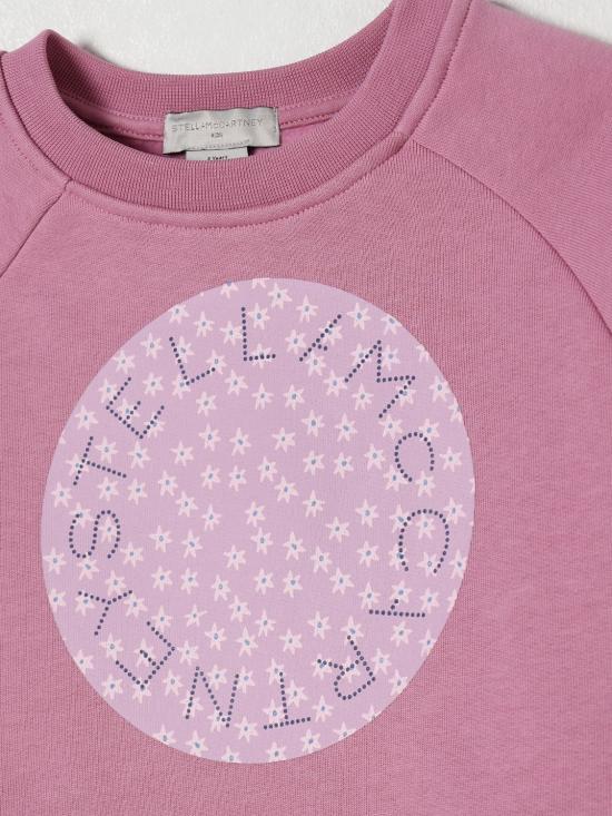 25FW [키즈] 스텔라 맥카트니 풀오버 TX4B20Z0453 51I Pink - STELLA MCCARTNEY