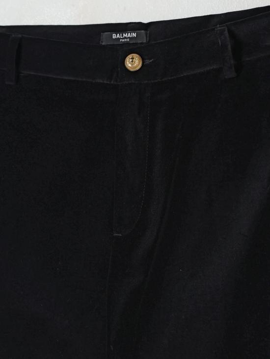 25FW [키즈] 발망 트레이닝/조거 팬츠 BX6R00V0082 930OR Black - BALMAIN