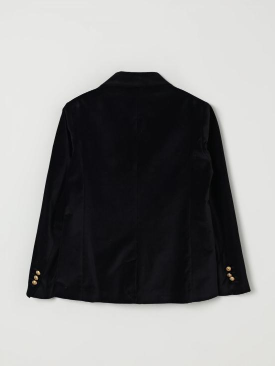 25FW [키즈] 발망 캐주얼 자켓 BX2Q04V0082 930OR Black - BALMAIN