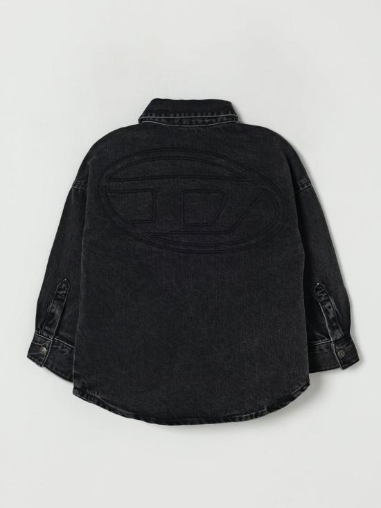 25FW [키즈] 디젤 셔츠 J02307KXBPT K02 Black - DIESEL