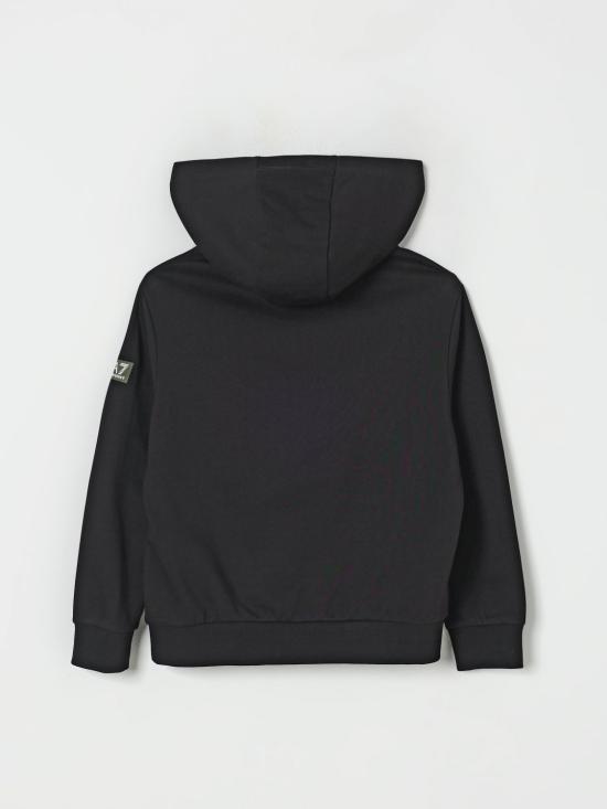 25FW [키즈] 엠포리오 아르마니 풀오버 7B000198AF16591 UC001 Black - EMPORIO ARMANI