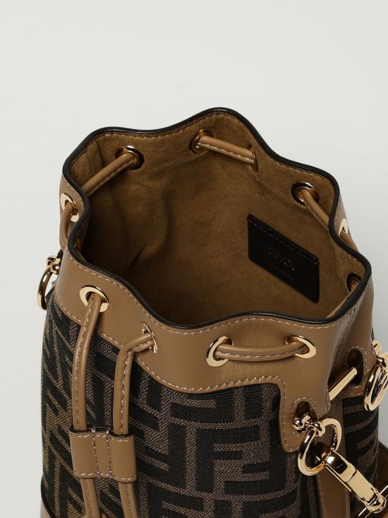 26SS 펜디 몬트레조 패브릭 미니 백 8BS093ALP3 F1AOE Dark - FENDI