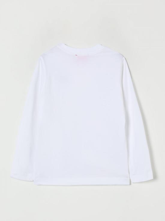 25FW [키즈] 디젤 티셔츠 J025280CATM K100 White - DIESEL