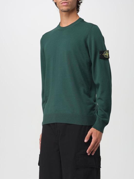25FW 스톤 아일랜드 스웨터 5100071S00C4 V005E Green - STONE ISLAND