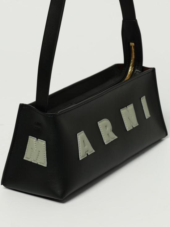 26SS 마르니 숄더백 SBMP0248U0P6483 ZO723 Black - MARNI