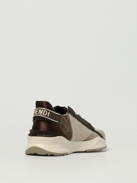 26SS 펜디 플로우 레더 스니커즈 7E1766AU2O F1SVP Beige - FENDI