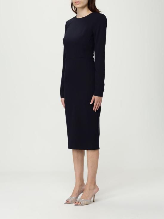 25FW 빅토리아 베컴 미디 원피스 1325WDR005233B 550 Blue - VICTORIA BECKHAM