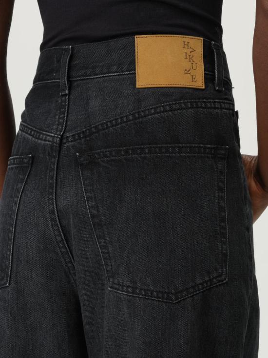 25FW 하이쿠레 데님 팬츠 HEW03340DF173 L0854 Black - HAIKURE