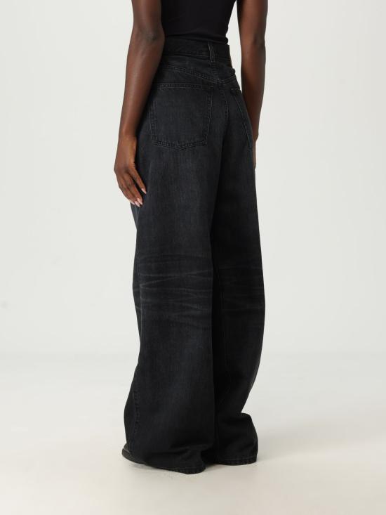 25FW 하이쿠레 데님 팬츠 HEW03340DF173 L0854 Black - HAIKURE