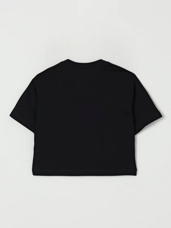 25FW [키즈] 디젤 티셔츠 J0242800YI9 K900 Black - DIESEL