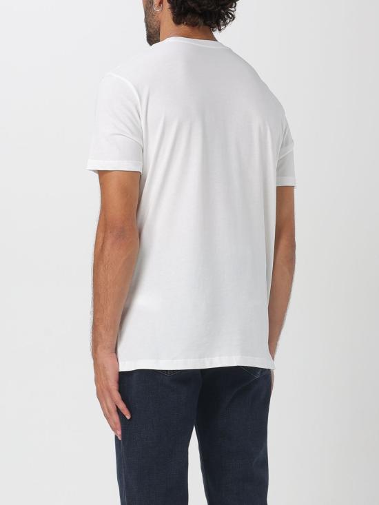 25FW 알마니 반팔 티셔츠 XM001403AF16432 U0009 White - ARMANI