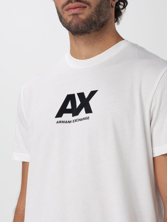 25FW 알마니 반팔 티셔츠 XM001403AF16432 U0009 White - ARMANI