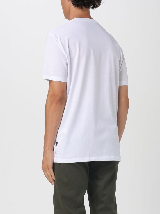 25FW 알마니 반팔 티셔츠 XM001282AF10364 U0002 White - ARMANI