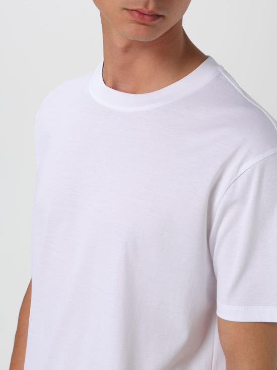 25FW 알마니 반팔 티셔츠 XM001282AF10364 U0002 White - ARMANI